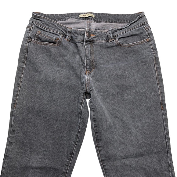 CAbi #202 Medium Gray Low Rise Stretch Skinny Jeans - Picture 3 of 14